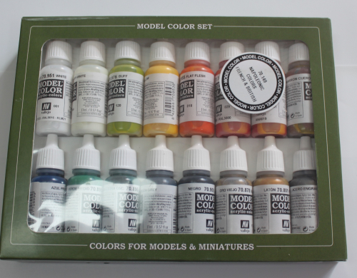 Model Color Set 20 Farben Napoleonic colors french&british (GP1ltr=58,82€)