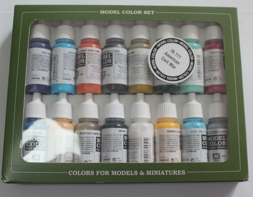 Model Color Set 20 Farben american Civil War (GP1ltr=58,82€)