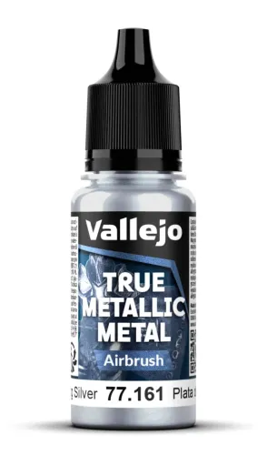 Preview: Vallejo True Metallic Metal 40 colors shade + Airbrush 18ml (GP1ltr=222€)