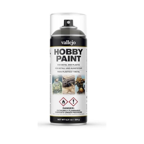 Vallejo Hobby Paint Spray german field grey, 400ml (g.P. 1L= 30€)