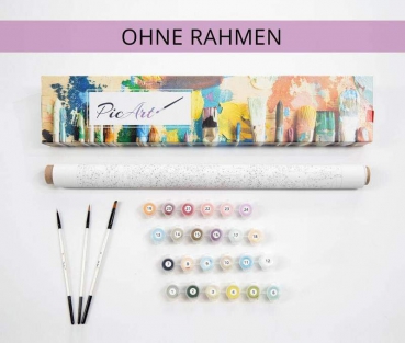 Preview: Romanze am Pariser Eifelturm 60 x75 cm ohne Rahmen