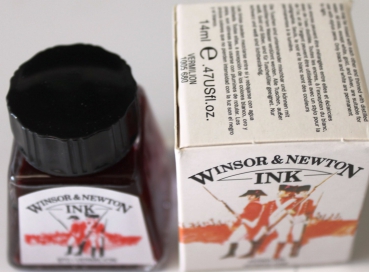 Winsor & Newton Zeichentusche 14 ml 680 zinnober (g.P. 1L= 228,57€)