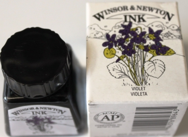 Winsor & Newton Zeichentusche 14 ml 688 violet (g.P. 1L= 228,57€)