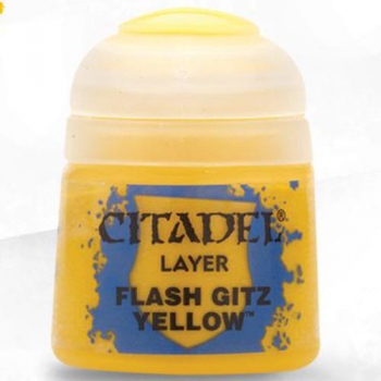 Citadel Layer 12 ml Color ,Flash gitz yellow (g.P. 1L=275€)