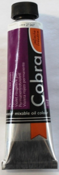 Cobra Artist 40 ml (g.P.1L=225€) 567 Permanentrotviolett