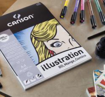 Canson Illustrations Papier A3 250g/m² (12 Blatt)