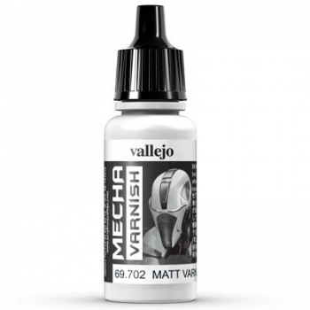 Vallejo Mecha Color 17 ml , matt varnish 69702 (GP 1L= 176,47€)