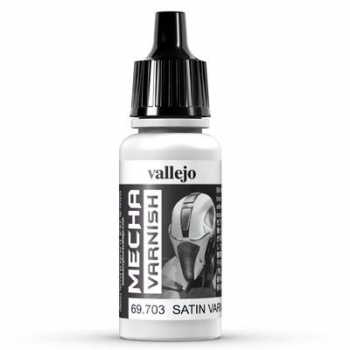 Vallejo Mecha Color 17 ml, satin varnish 69703 (GP 1L= 176,47€)