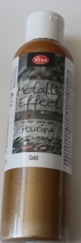 Viva Decor Metallikeffekt gold für Pouring 120ml (g.P. 1L=41,58€)