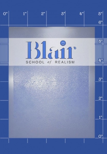 Dru Blair Schablone "Schule des Realismus" Blair Stencil, Micro Dots