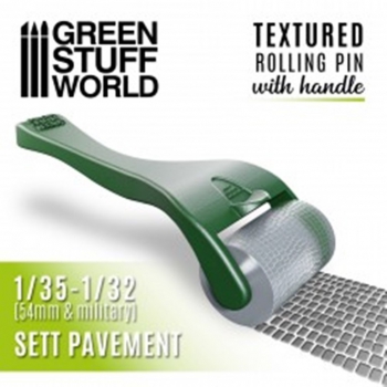 Texture Rolling Pin Sett Pavement