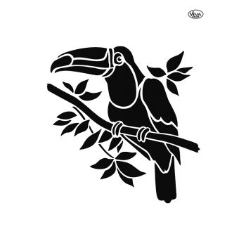 Viva Decor Universal stencil A4 Tucan