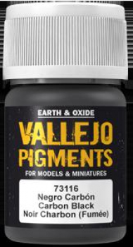 Vallejo Pigmente carbon schwarz 30ml (g.P. 1L= 150€)