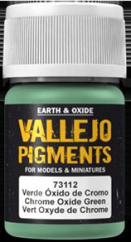 Vallejo Pigments Chrome ox. green 30ml (GP1l=170€)