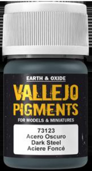 Vallejo Pigmente dunkler Stahl 30ml (g.P. 1L= 150€)