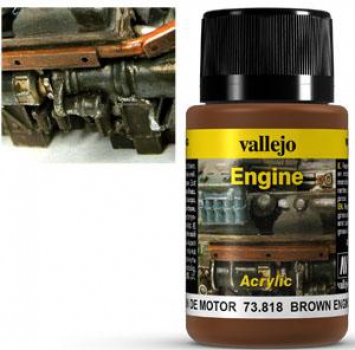 Vallejo Brown engine soot Engine 73817 40 ml (g.P. 1L= 112,50€)