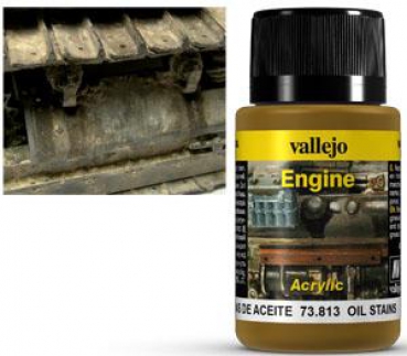 Vallejo Oil stains Engine 73813 40 ml (g.P. 1L= 112,50€)