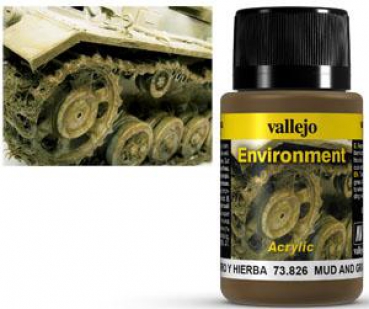 Vallejo Mud and Grass Environment 73826 40 ml (g.P. 1L= 112,50€)