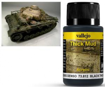 Vallejo black Mud Thick Mud 73811 40 ml (g.P. 1L= 112,50€)