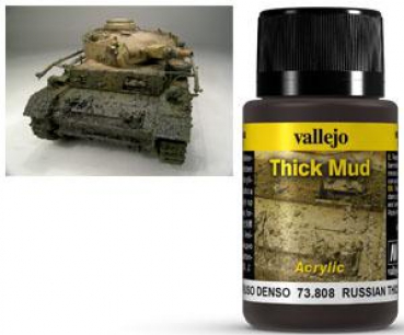 Vallejo Russian Mud  Thick Mud 73808 40 ml (g.P. 1L= 112,50€)