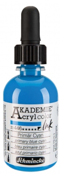 Akademie Ink 50 ml , 446 Primär cyan (g.P. 1L=97,80€)