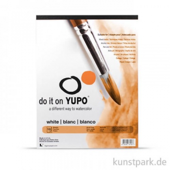 YUPO Aquarellpapier A4, 200g  (10 Blatt)