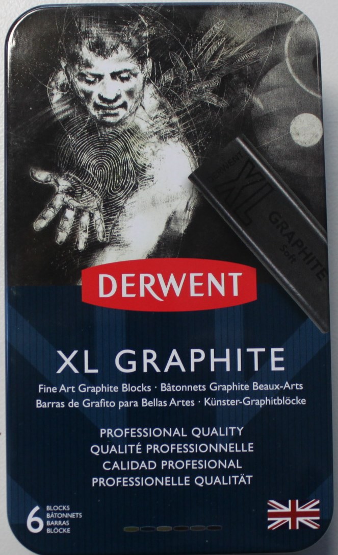 crazy airbrush Derwent XL graphite