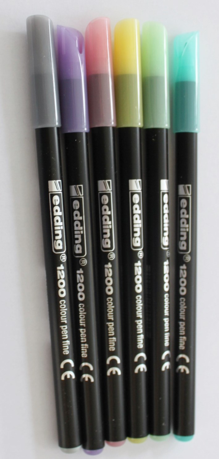 e-1200 Colour Pen Fine Violet (4-1200008) - B.V