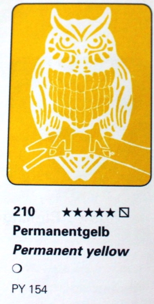 Permanentgelb 35ml Nr.210 (g.P.1L=179,71€)