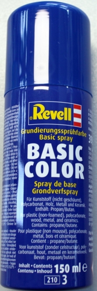 Revell Basic Color Grundierungsspray 150 ml (g.P. 1L= 66€)