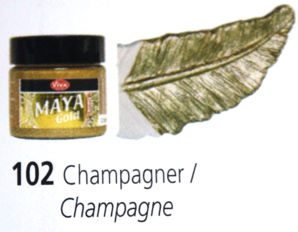 Maya-Gold 45ml (g.P. 1L= 125,56€) Farbton champagner