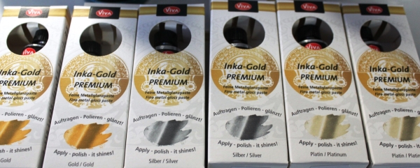 Inka - Gold Premium 40 g Tuben (g.P. 1L=197,50€) Farbton: Platin