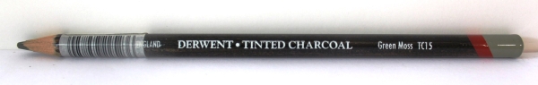Derwent Tinted Charcoal TC15 Green Moss