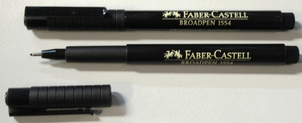 Faber Castell Broadpen 10554  0.8