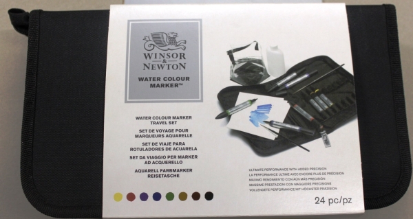 Aquarell Farbmarker Reisetasche