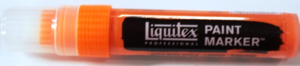 Liquitex Paint Marker 0982 fluorescent orange