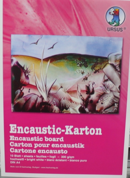 Encaustic-Karton 10 Blatt DINA A 4