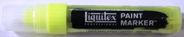 Liquitex Paint Marker 0981 fluorescent yellow