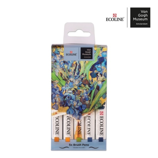 Royal Talens Ecoline x Van Gogh Museum Brush Pens 5 Stk.