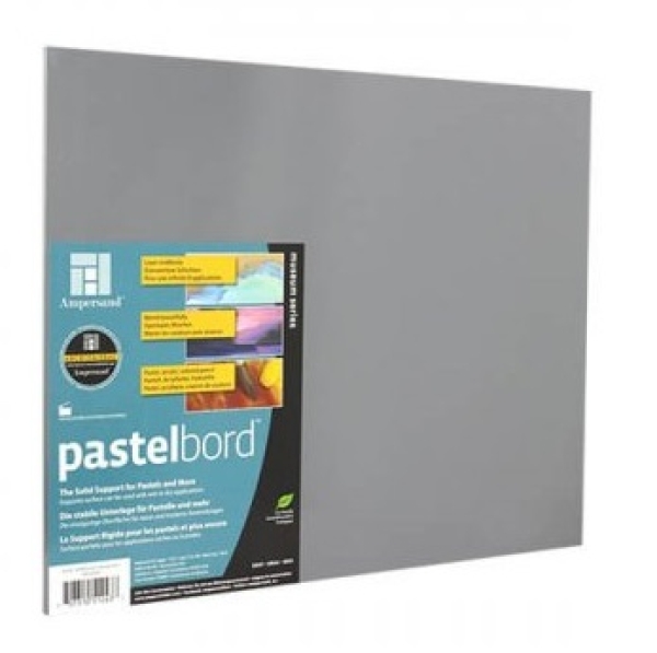 Pastelbord 18cmx24cmx3mm grau