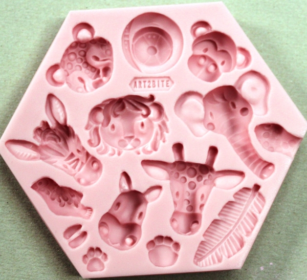 silicone mold  animals heads