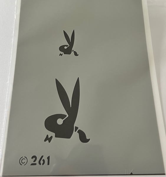 Airbrush Schablone "Bunny" 14,5x10 cm