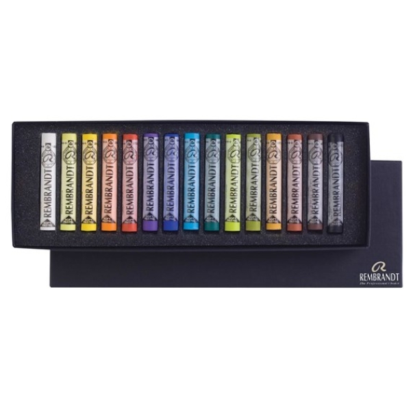 Soft Pastels Box with 15 pastels