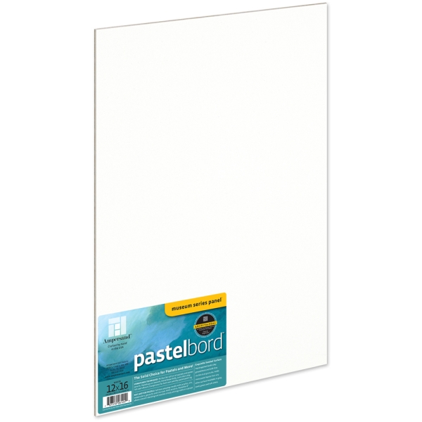 Pastelbord 13cmx18cmx3mm weiß