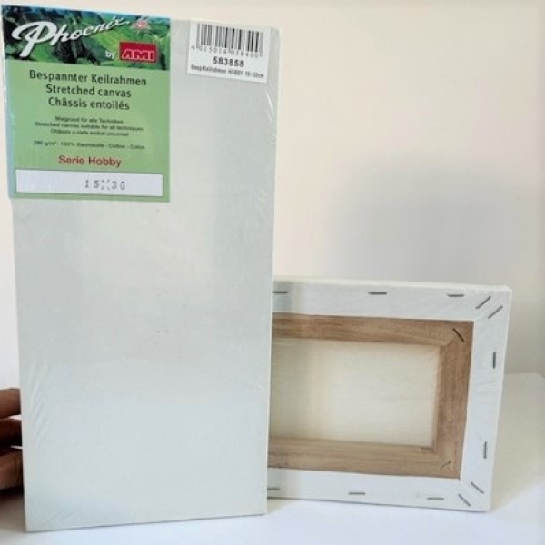 AMi covered stretcher frame series Hobby 15x30x4 cm