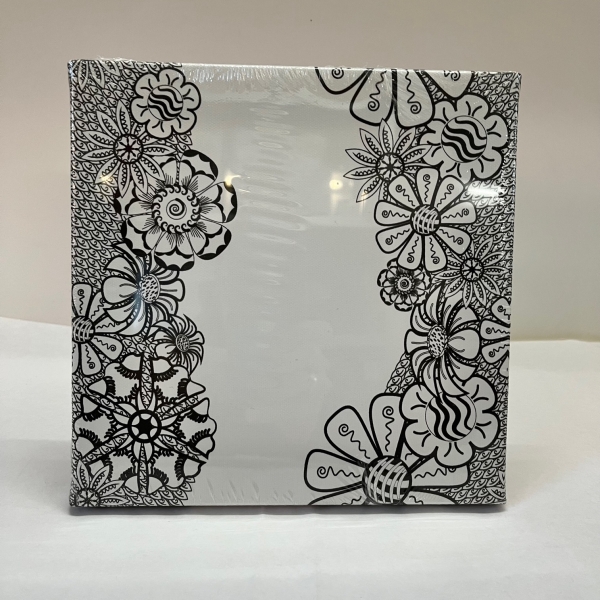 Tangler frame 20 x 20 cm motif Flowers