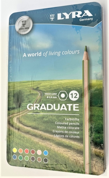 Lyra Graduate Farb-/ Buntstifte Set  12