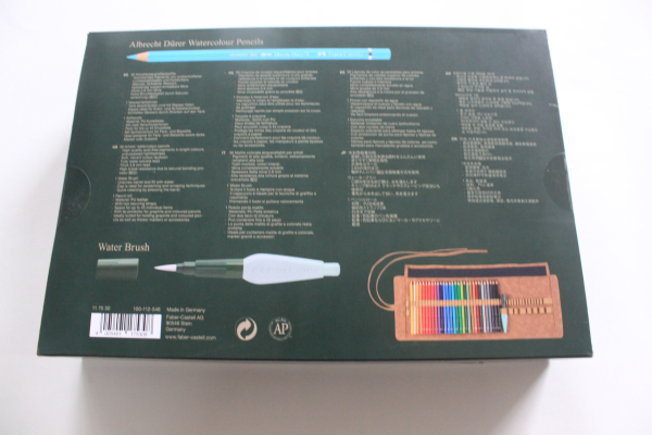 30 Aquarell Albrecht Dürer Set mit Stifterolle +Wassertankpinsel