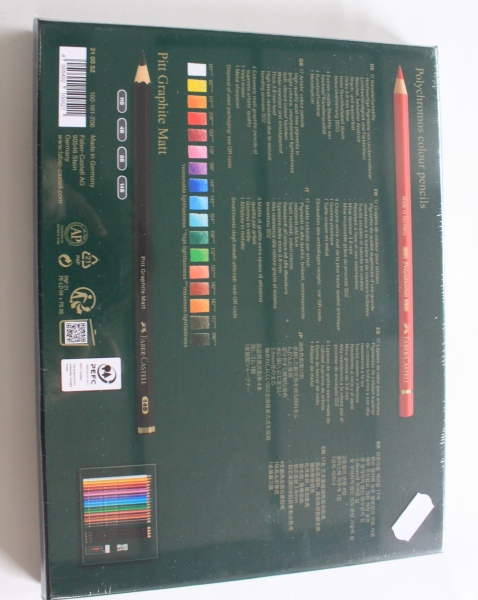 17 Polychromos + 4 pitt Graphite Matt