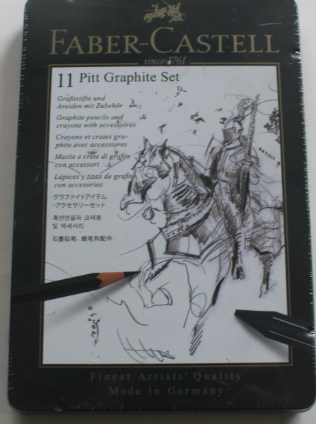Faber-Castell Pitt Graphite set, 11er Metalletui